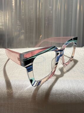 New-Classic Bohemian Large-Frame Square Fashion Non-Prescription Glasses-Unisex